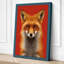 Fox Portrait Modern - Wrapped Canvas-1793610769-1793610779