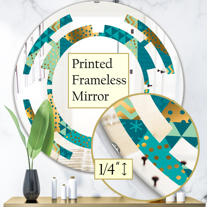 Miroir mural Space Dynamics I, H 23,6 po x l 23,6 po