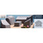 Housse pour chaise longue pivotante 2 pièces Modern Leisure Garrison, L 37,5 po x l 39,25 po x H 38,5 po, granit