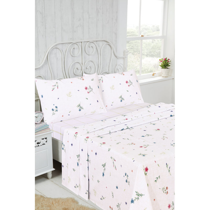 100% Cotton Standard Sheet Set, Double (4'6)