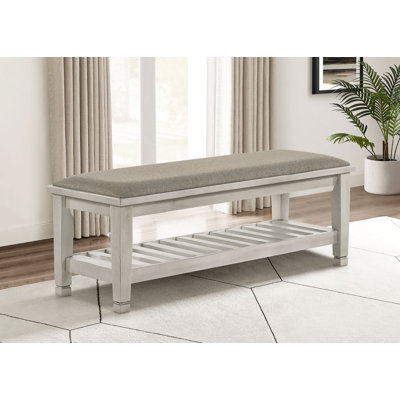 Ranbir Upholstered Bench by Canora Grey
