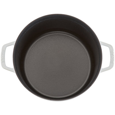 Staub Cast Iron Round Dutch Oven Hand Crafted In France