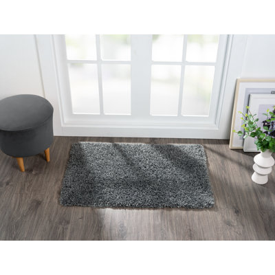 Shaggy Lush dark grey Rug
