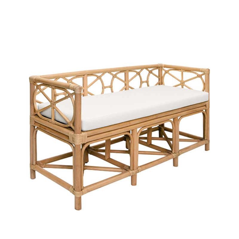Ferguson Upholstered Bench, Natural