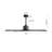 5-ABS Blades Indoor Ceiling Fan without Light-620337728-620337790-620337791