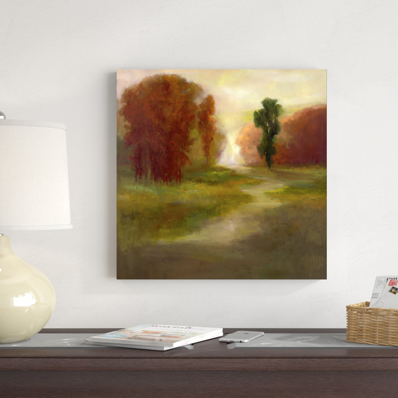 Arbres d'automne, H 20 po x l 20 po x P 1,25 po