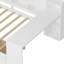 Lit de jour multifonctionnel en bois avec rangement abondant et bureau polyvalent pour les espaces compacts