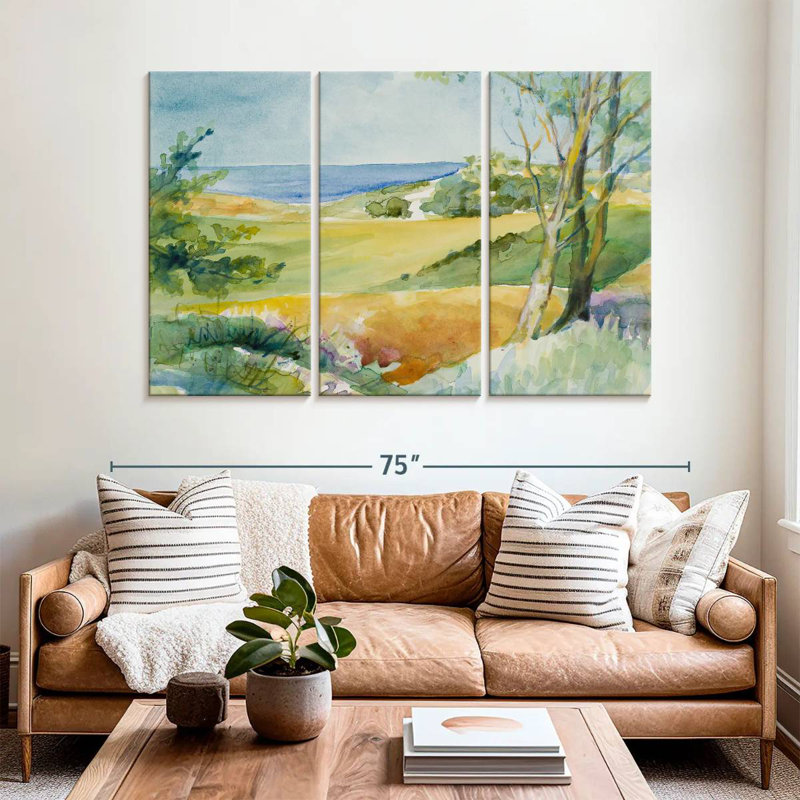 Alvord Distant Ocean View, 42" H x 65" W