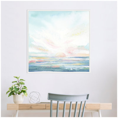 «Heavenly» par Julie Maida, reproduction d'art sur toile encadrée