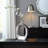 Ignasi Modern Metal Aluminum Vase with Sculptural Open Frame Design and Contemporary Curved Silhouette-89110004