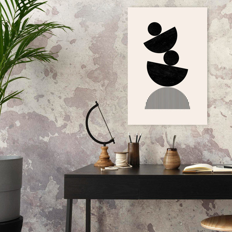 Art contemporain, art contemporain abstrait, H 48 po x l 32 po