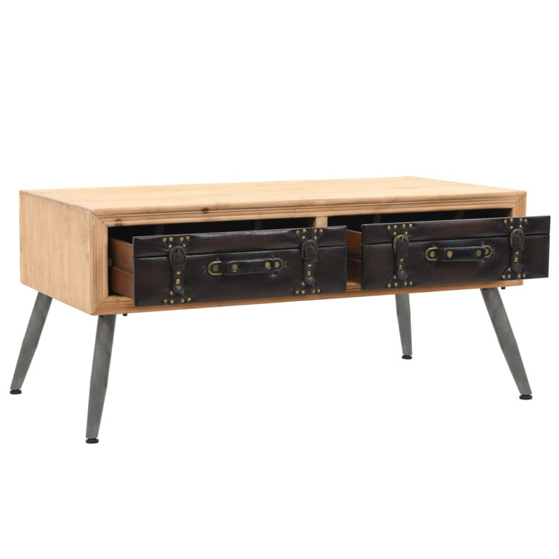 Lohman Four Leg Coffee Table with Storage