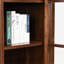 Bibliothèque à portes vitrées style italien-111677266