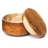 Rounded Edge Efran Wooden Bowl with Lid - Jumbo 4-Pack