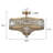 Jimal Semi Flush Mount-1629533105