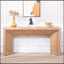 62" Modern Rustic Console Table – Solid-Look Engineered Wood Entryway Table