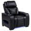 Fauteuil inclinable électrique - Noir