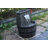 Resin Whiskey Barrel Fountain And Planter with White LED Light
