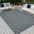 Nautica Stratford Indoor-Outdoor Machine Washable High Low Rugs-93534780