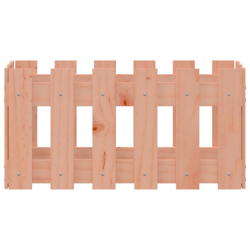 Washtenaw Wood Raised Garden Bed, Antique Pink, 11.8" H x 23.6" W x 11.8" D