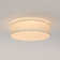 Deontee 14.96'' Linen Dimmable Flush Mount Lighting with Remote and APP