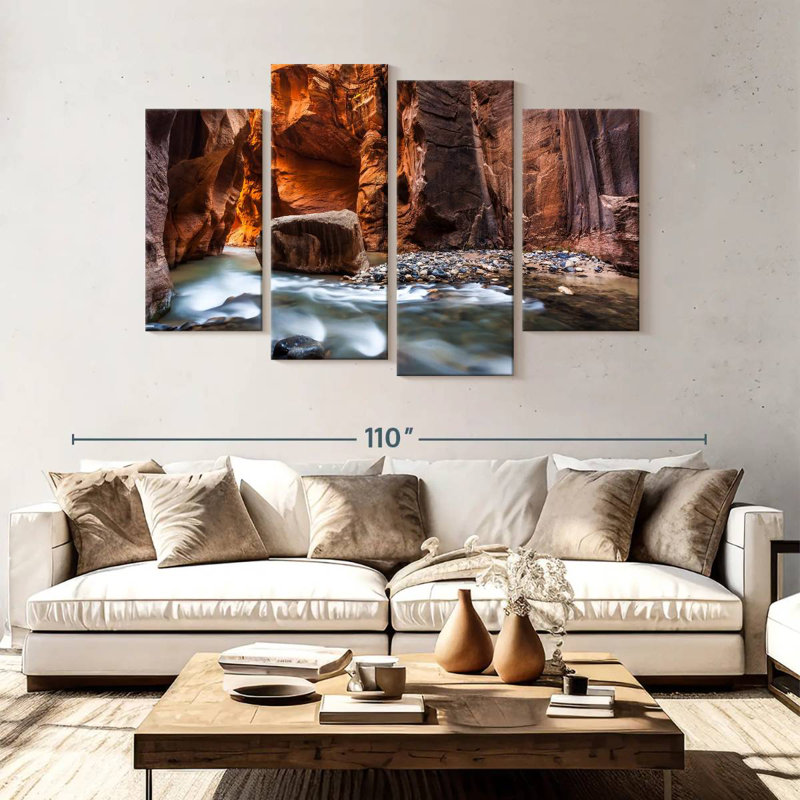 Alvord Wall Street In The Narrows, H 54 po x l 84 po