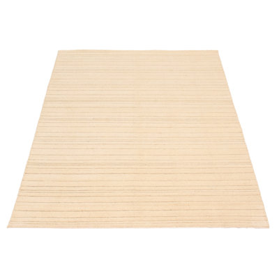 Tapis crème Kashkuli Gabbeh 5 pi 3 po x 7 pi 7 po
