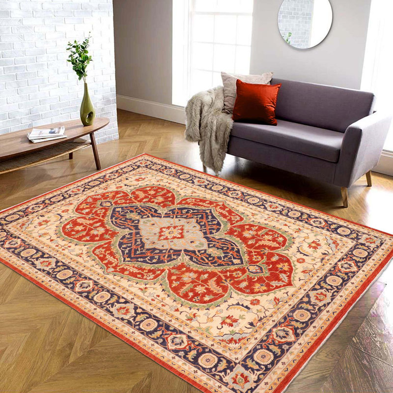 Tapis oriental noir / brun en laine noué à la main 10 pi 1 po x 13 pi 9 po Grigori