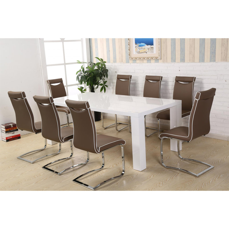 Melodie 44cm H Upholstered Cantilever Chair