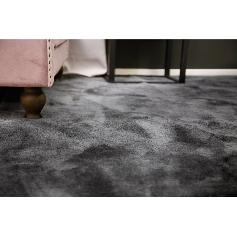 Kirby Solid Colour Hand Woven Area Rug, Rectangle 201 x 301cm