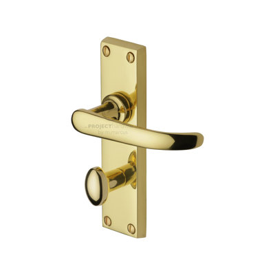 Heritage Brass Project Hardware Door Handle for Bathroom Avon Design