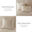 Ensemble d'édredon texturé Shades of Serenity-26204415-122533975