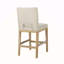Ensemble de 2 tabourets de comptoir 27 pouces, tissu