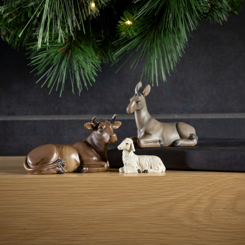Ensemble de 3 crèches pour animaux, multicolore