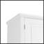 Armoire de rangement de salle de bain avec portes et tiroir-943164741