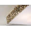 Mosaic Square 3-Light Flush In Silver-337438823