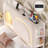Velvet Upholstered  Bed with LED Lights & Storage Options-1433815106