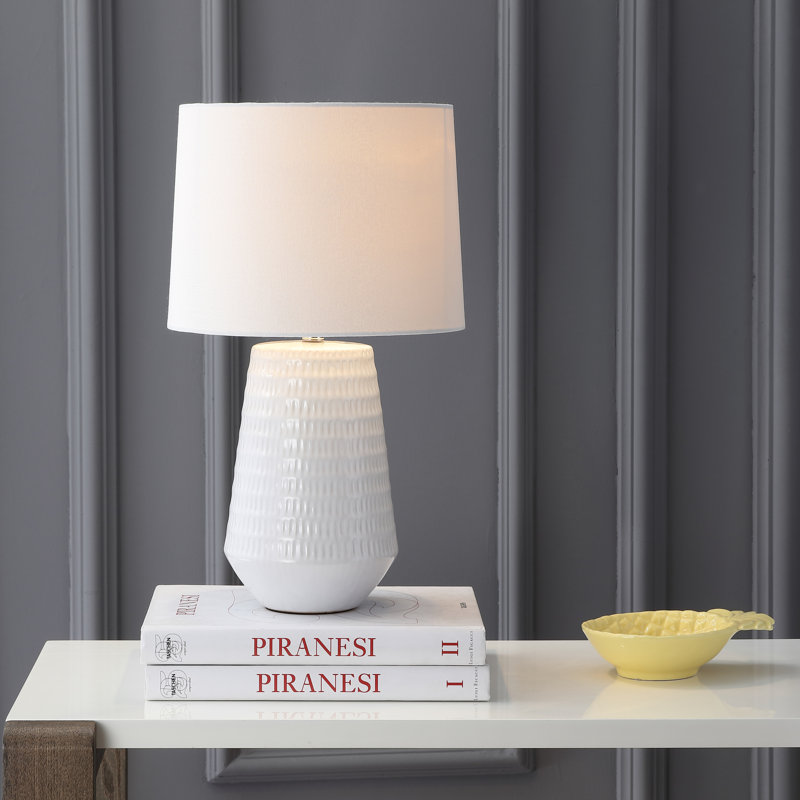 Angeleno Table Lamp, White