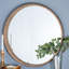 Beckett Round Beveled Mirror