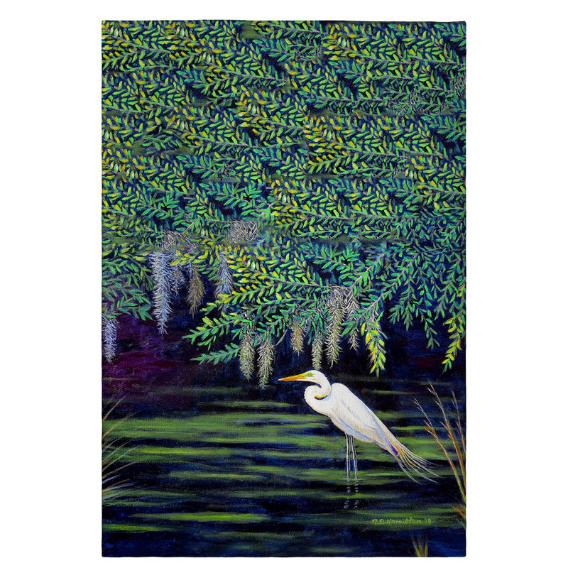 Serviette à main aigrette lagooon Jost