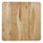 Elainea 32 Inch Coffee Table, Handcrafted Natural Acacia Wood, Square Top With Diagonal Wide Panel Legs
