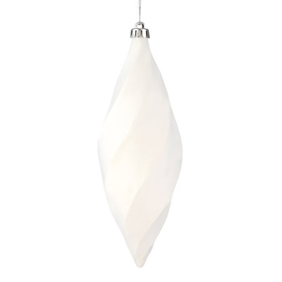 8" Swirl Finial Ornament