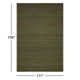 Abisai Handmade Jute / Sisal Green Rug
