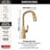 Stryke Pull Down Single Handle Kitchen Faucet
