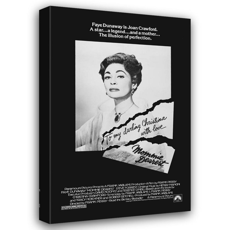 Mommie Dearest, 40" H x 26" W