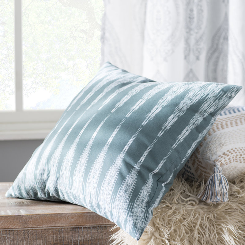 Goals, Gourds, and Gatherings Outdoor Square Pillow Cover & Insert, 18" H x 18" W, Green