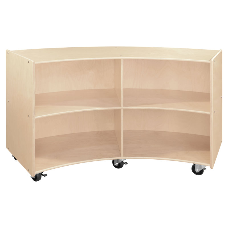 Unité de rangement concave mobile Contender - assemblée, Grand