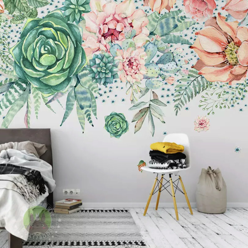 Mcnally Wall Mural, 114" L x 204" W