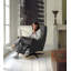 Luxor Genuine Leather Swivel Electric Recliner-1024017643