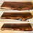 Walnut Floating Shelf with Live Edge-85400980